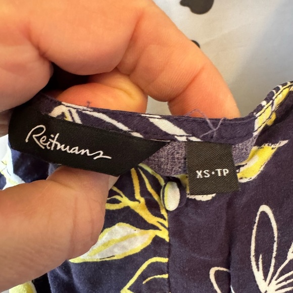 Reitmans Blue and Yellow Sleeveless Maxi Sundress - Picture 2 of 4